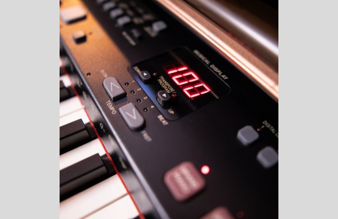 Used Technics SX-PR350 Satin Mahogany Digital Piano Complete Package (SN:891D3689) - Image 10